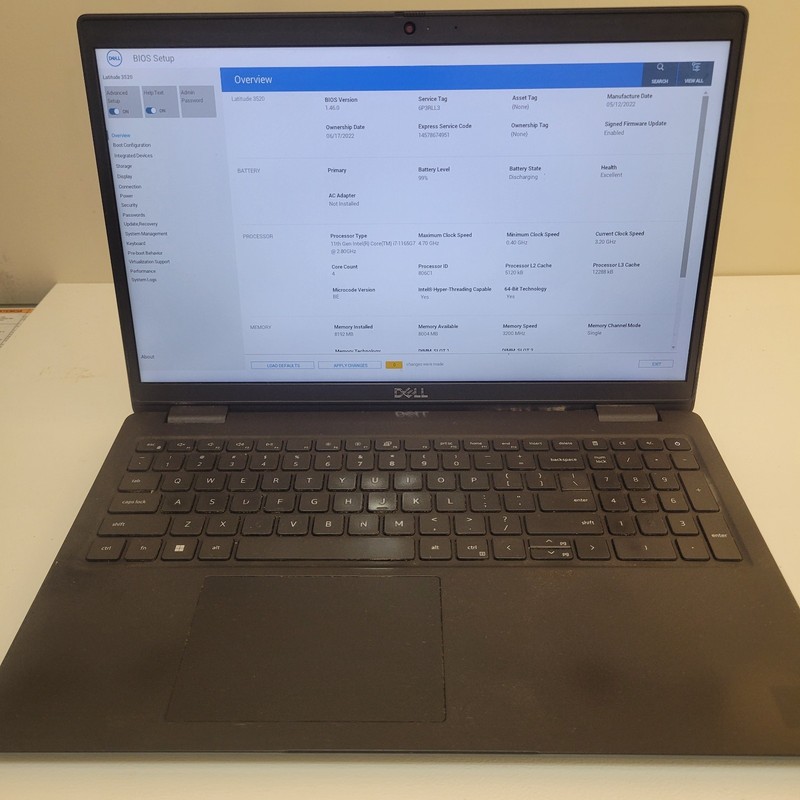 Dell Latitude 3520 15.6" Core i7-1165G7 8GB RAM 256GB SSD Win 11 Pro gallery