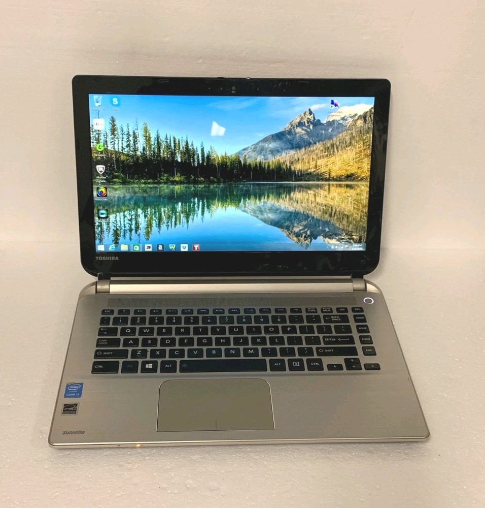 Toshiba Satellite E45-B Laptop, Intel Core i5-5200U, 6GB RAM, 800GB HDD, Win 8.1