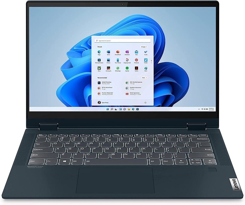 Lenovo IdeaPad Flex 5 14ITL05 14" (128GB, Intel Core i3 11th Gen., 4.10 GHz,...