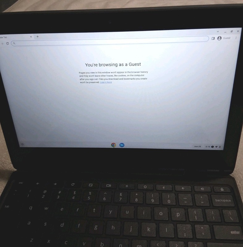 Lenovo 300e Black Chromebook 11.6" Touchscreen 4GB Ram 32GB Storage HDMI Port gallery