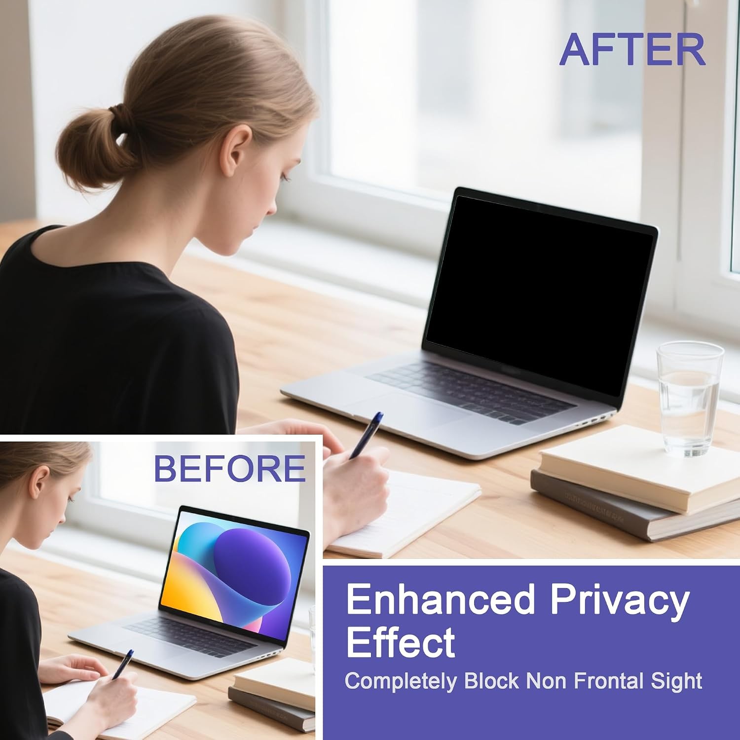 360° Privacy Screen Protector for MacBook Pro 14 Inch (2021-2026, M1-M5, Pro, Ma gallery