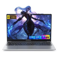 ACEMAGIG 15.6″ Laptop Gameing Computer AMD Ryzen 7 5700U IPS 16GB DDR4 512GB SSD