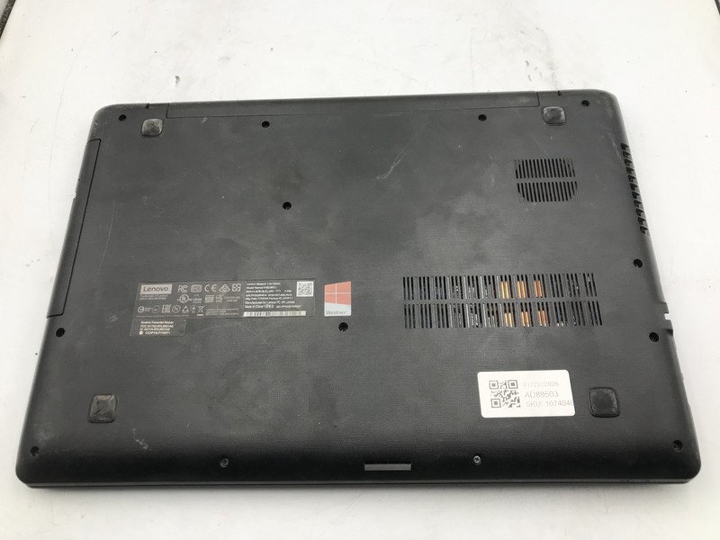LENOVO IDEAPAD 110 15ACL - BOOTS TO BIOS - AMD A6 7310 - 4GB RAM - READ DESC -BB gallery