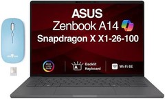 ASUS Zenbook A14 14.0 in OLED WUXGA Display Qualcomm Snapdragon X X1-26-100