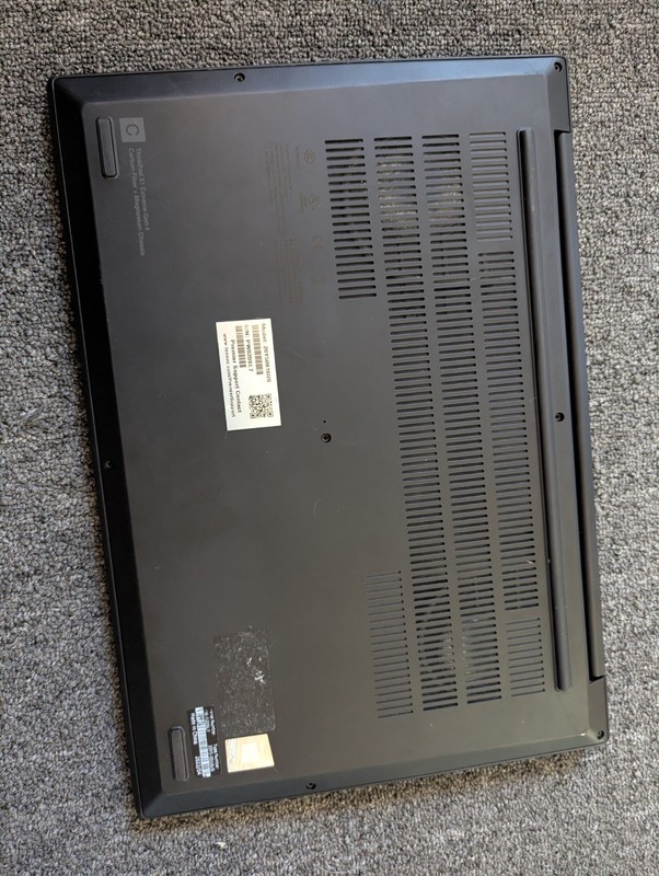Lenovo Thinkpad X1 Extreme Gen 4 16 Laptop i7-11800H RTX 3060 32GB RAM 512GB SSD gallery