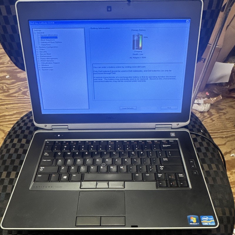 Dell Latitude E6430 14" i5-3340M 2.70GHz 6GB 160GB SSD Win 10 Black *READ* gallery