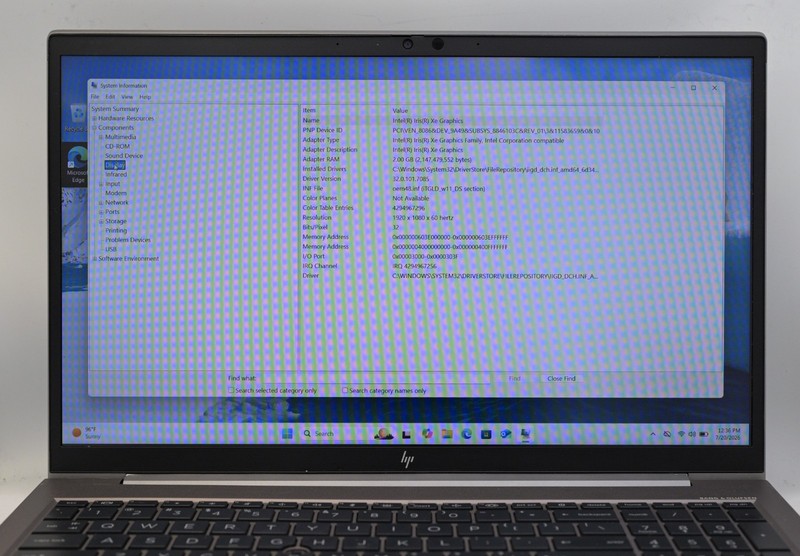 HP ZBook Firefly 15" i7-1165G7 2.8GHz 16GB RAM 128GB SSD - Windows 11 Pro gallery