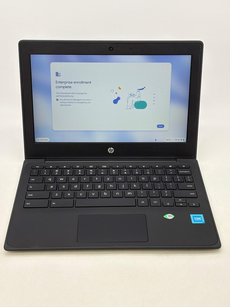 HP Chromebook 11 G9 EE 11.6" Celeron N4120 8GB 32GB Black For Parts
