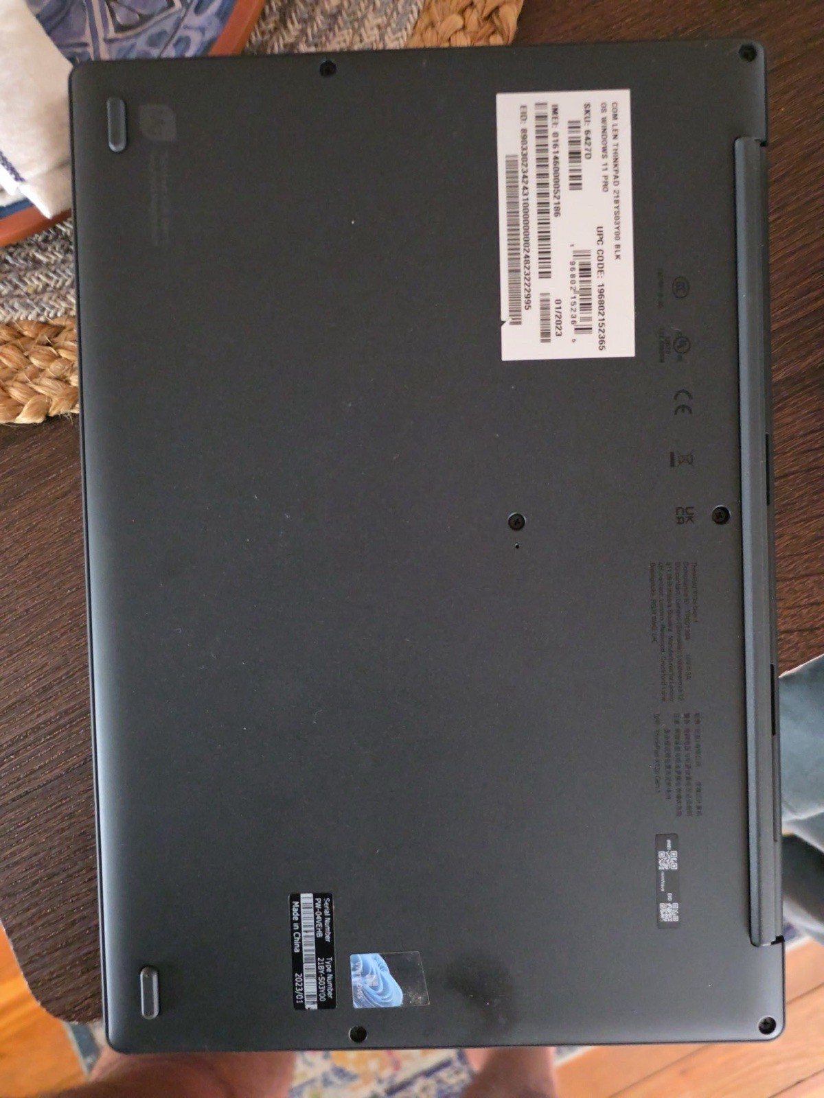 Lenovo ThinkPad X13s 13" Snapdragon 3.0GHz 16GB RAM 512GB SSD Win11 Pro Black gallery