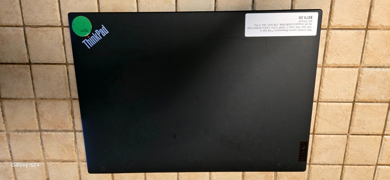 Lenovo ThinkPad P14s Gen 3 i7‑1280P 32GB 1TB SSD NVIDIA T550 Windows 11 Pro gallery