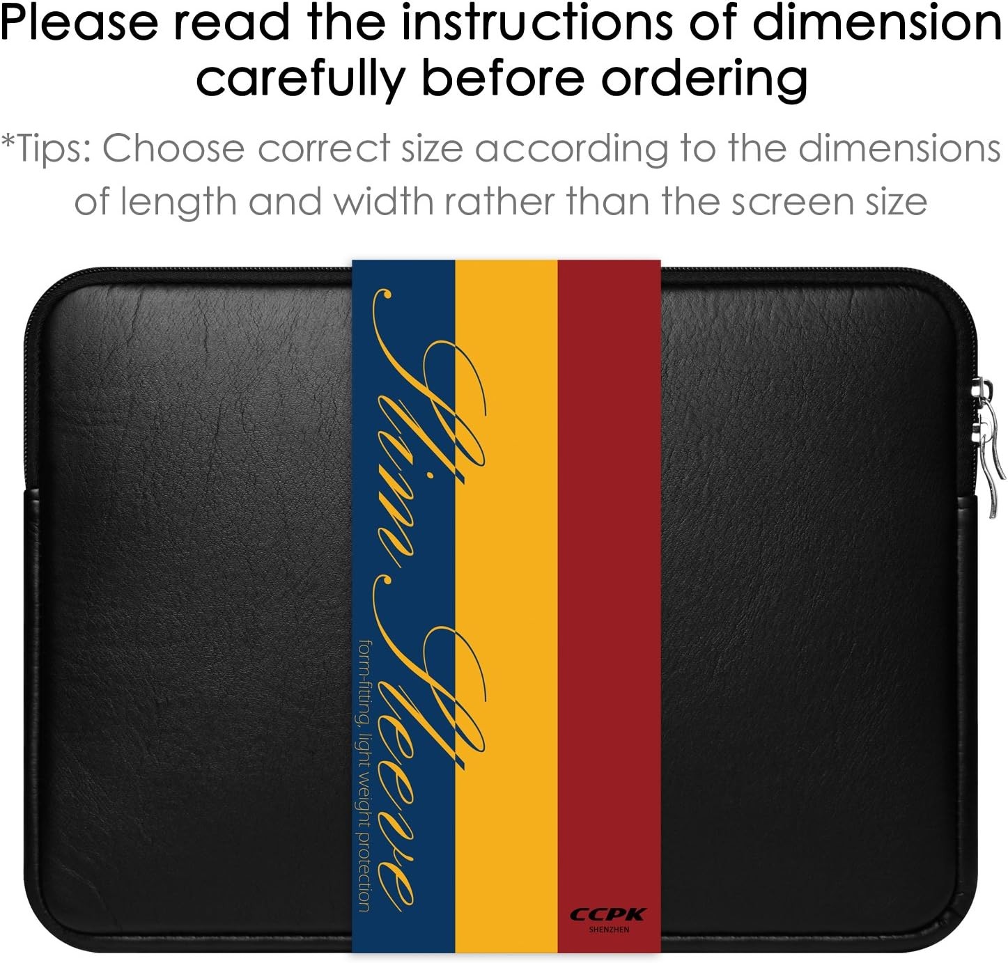 Black Laptop Sleeve for 15-inch Apple MacBook Air M5 A3448 2026 M4 A3241 2025 gallery