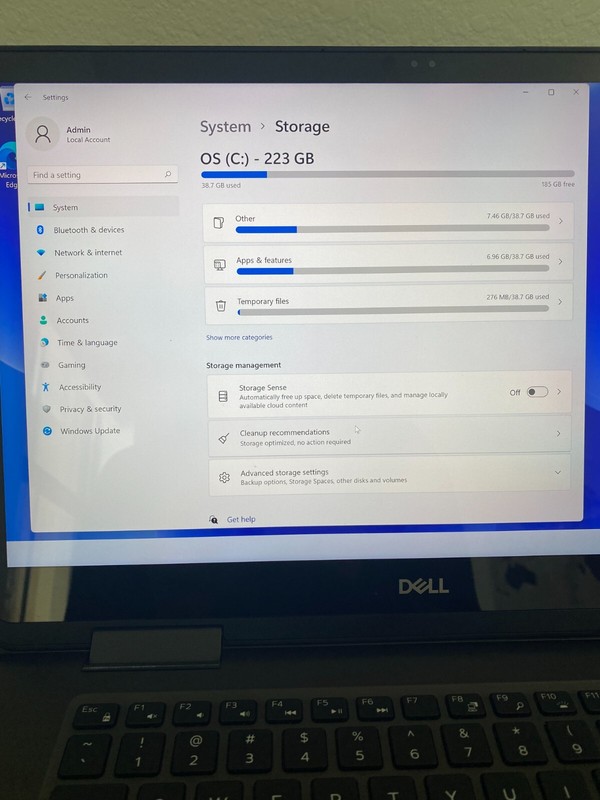 Dell Laptop Inspiron 7573 16GB Good Condition gallery