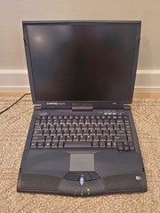 Compaq Presario 1200 Retro Vintage 1998 Laptop – Tested, Works *Bad Battery