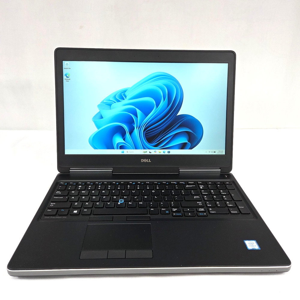 Dell Precision 7510 Laptop i7‑6820HQ 16GB 256GB SSD AMD RADEON R9 M375X Win11