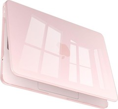 Protective Hard Shell Case in Crystal Blush for MacBook Neo 13 inch 2026 A3404