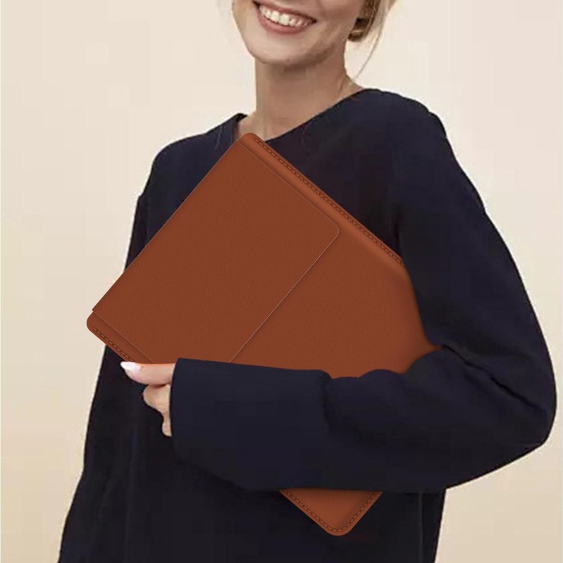 15-16" Laptop Sleeve, PU Leather Laptop Case Compatible with MacBook Pro 16 2019 gallery