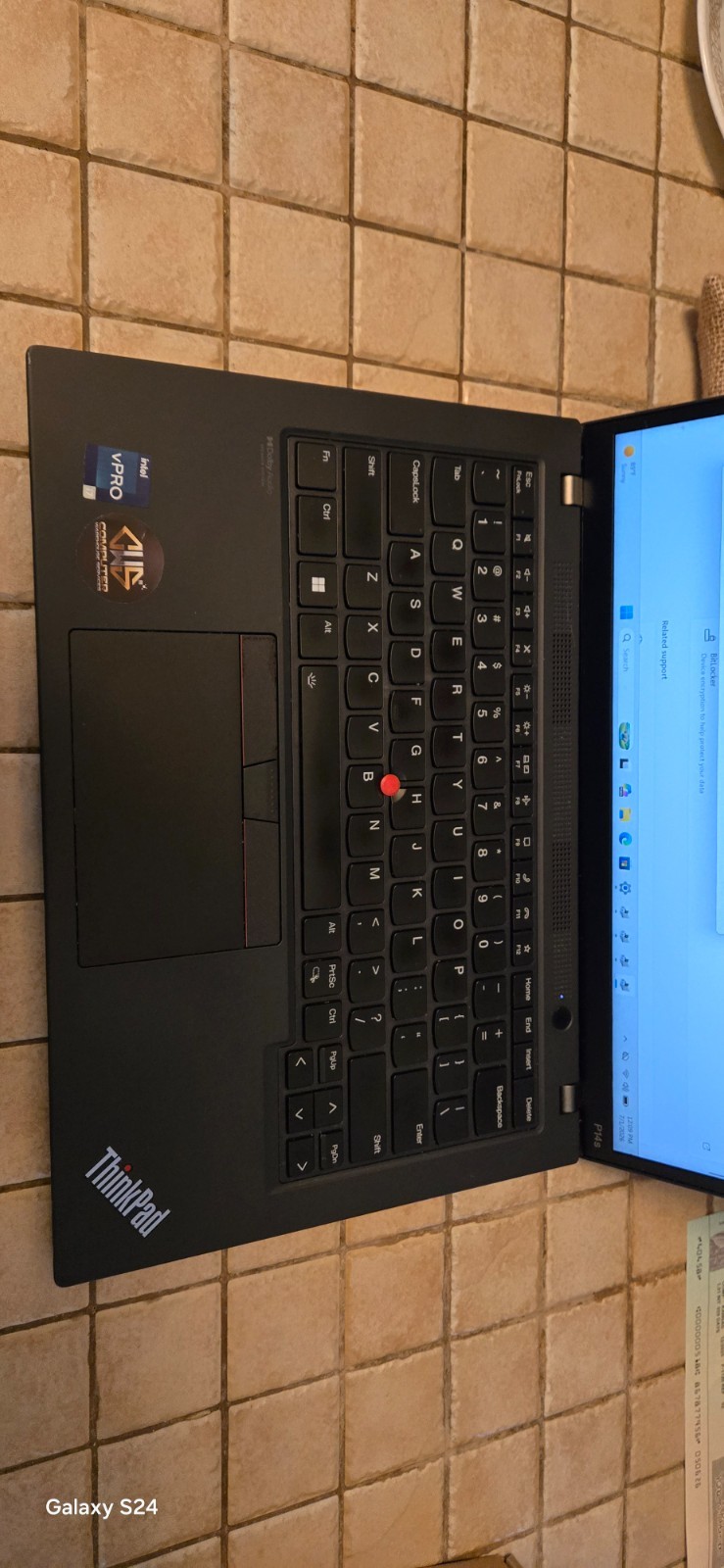Lenovo ThinkPad P14s Gen 3 i7‑1280P 32GB 1TB SSD NVIDIA T550 Windows 11 Pro gallery