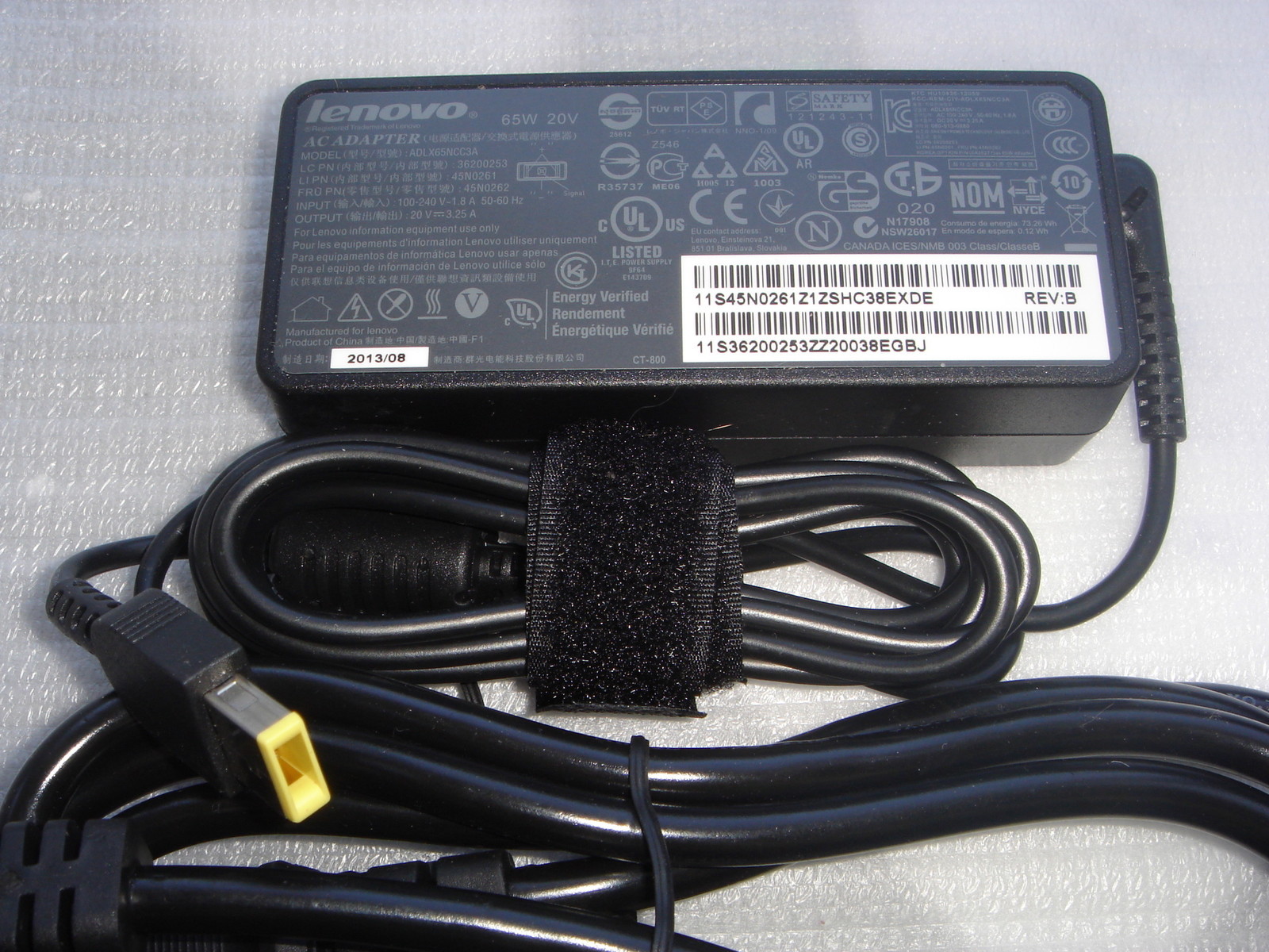 ORIGINAL Lenovo 65W 45N0262 45N0264 45N0326 45N0328 ADLX65NLC3A Power Supply gallery