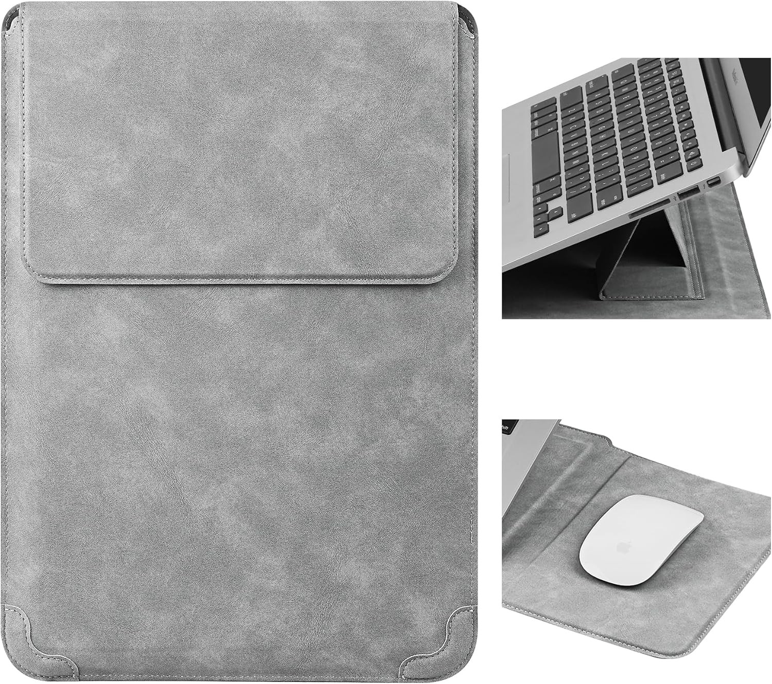 14 Inch Laptop Sleeve Case with Stand Feature for Mac Book Pro 14 2021/ASUS Vivo gallery