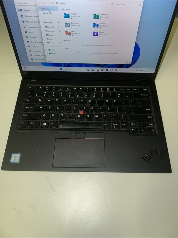 🚀 Lenovo ThinkPad X1 Carbon 7th Gen 14" i7-8665U 16GB RAM 512GB SSD gallery