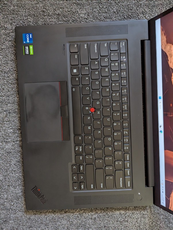 Lenovo Thinkpad X1 Extreme Gen 4 16 Laptop i7-11800H RTX 3060 32GB RAM 512GB SSD gallery