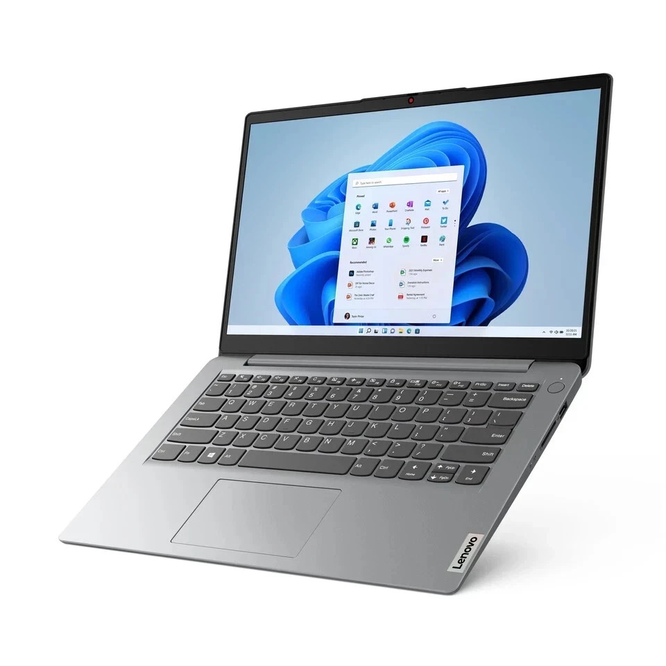 lots of 5 Lenovo Ideapad 1 14" Laptop - Intel Celeron N4500, 4GB Memory, 128GB gallery