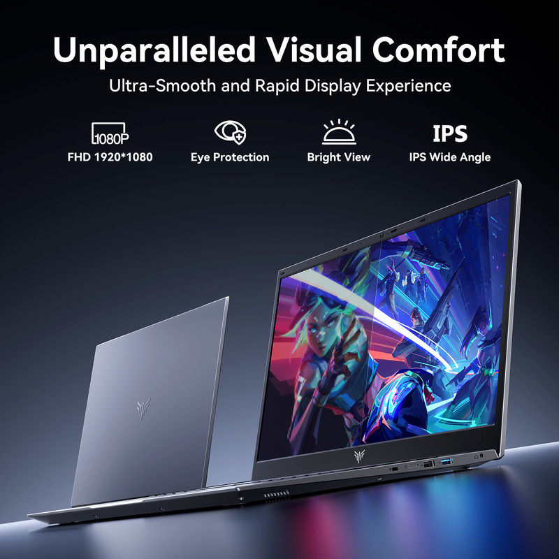 ACEMAGIC 16.1" FHD Laptop AMD Ryzen 7 5700U 16GB DDR4 RAM 512GB SSD 5G/2.4G WIFI gallery