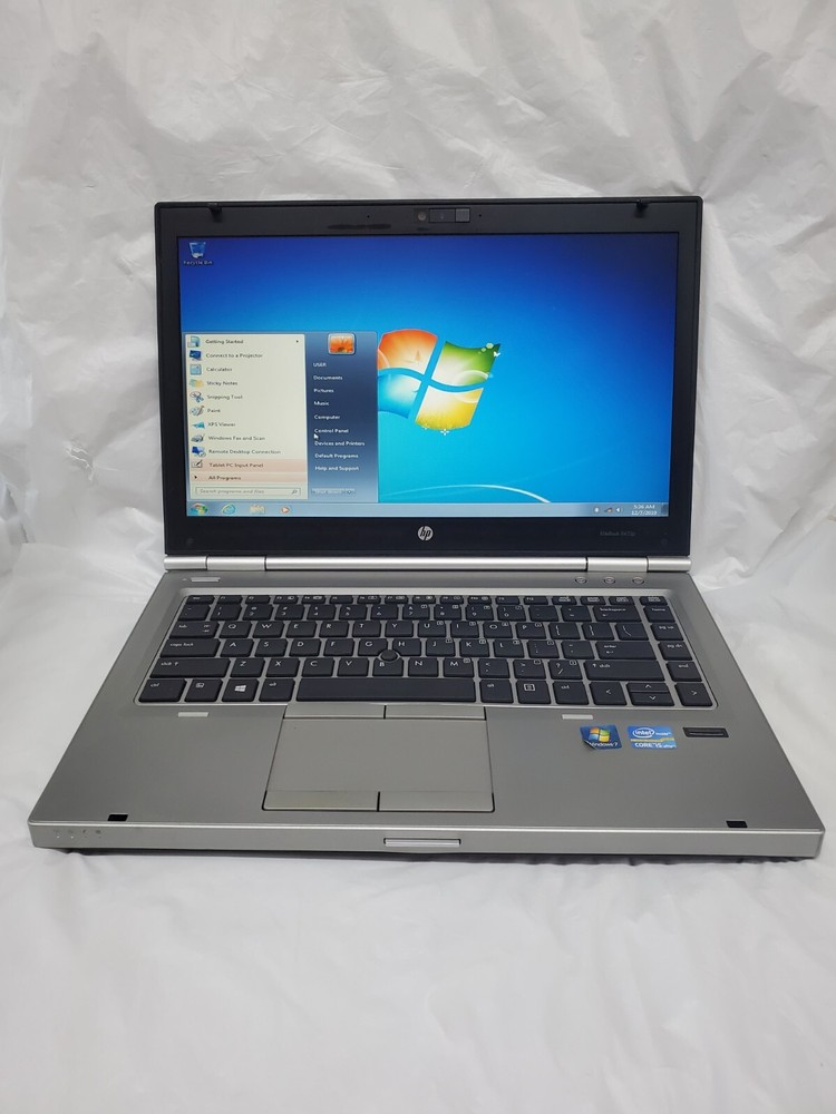 HP EliteBook Laptop I5 -3320M 14" Core i5 8GB RAM 256GB SSD Windows 7 2.60GHZ