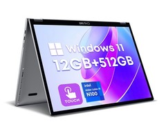 CHUWI MiniBook X Intel N100 10.5in Touchscreen Laptop Mini Size Win11 12G+512G