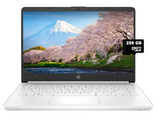 Newest HP 14” HD Laptop Intel 4-Core CPU 8GB RAM 320GB (64+256) Win 11 White