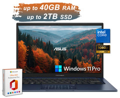 2026 ASUS Vivobook Laptop 14″ 10-Core Intel 5 120U, Upto 40GB RAM 2TB SSD Office