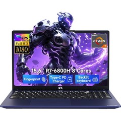 NIMO 15 6 Inch IPS FHD Gaming Laptop Ryzen 7 6800H 32GB 1TB SSD
