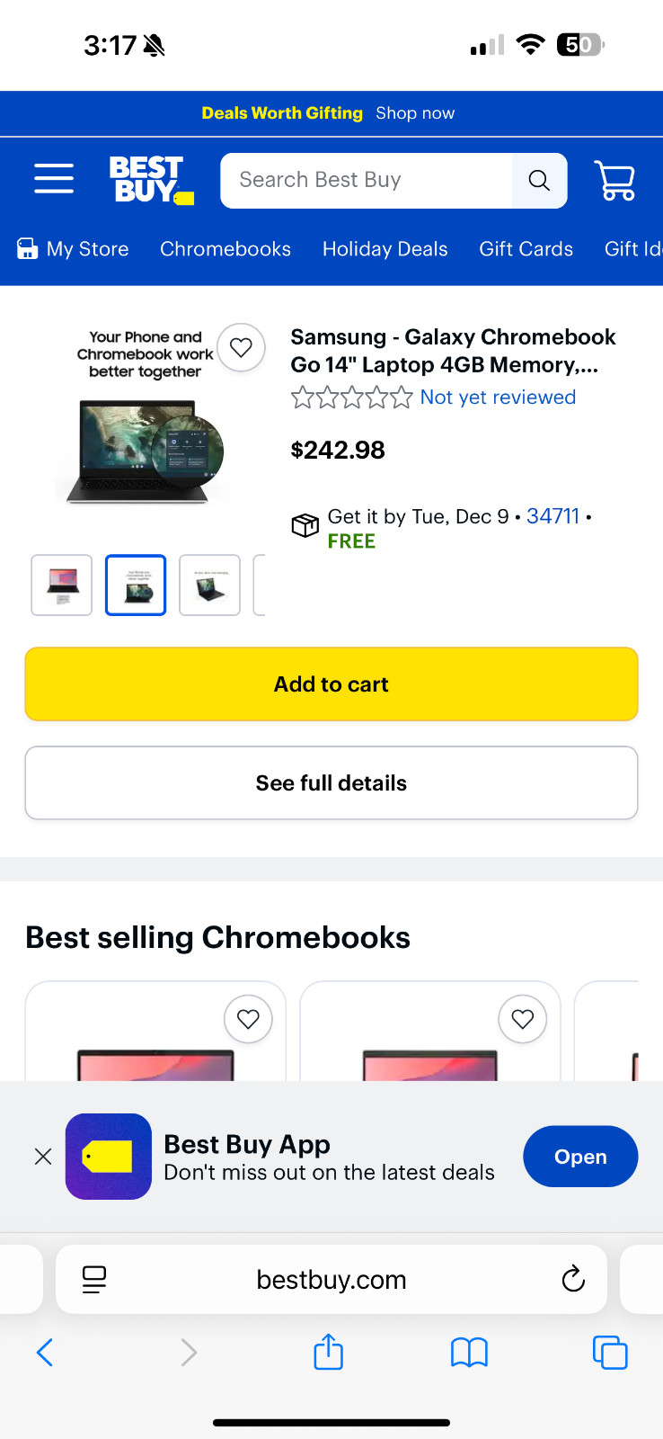 Samsung Galaxy Chromebook Go 14" (32GB eMMC, Intel Celeron N, 2.80 GHz, 4GB,... gallery