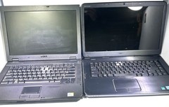 Lot of 2 Dell Laptops • Latitude E5400 Inspiron N5040 + Power Supply • Parts