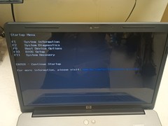 HP G60-441us Laptop Intel Pentium Dual Core T4200 2GB Ram NO HD/OS Boot To Bios