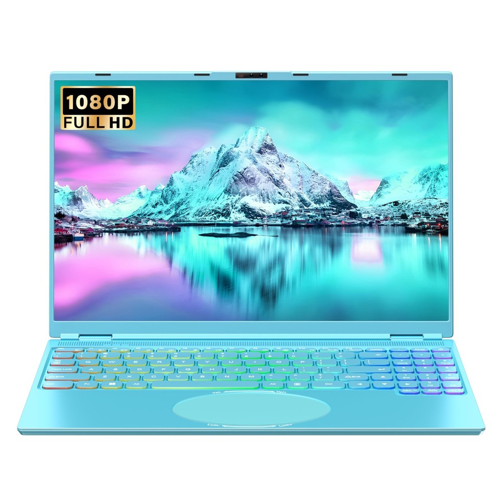 16" Ultra Slim Blue Laptop for Students & Business Professionals
