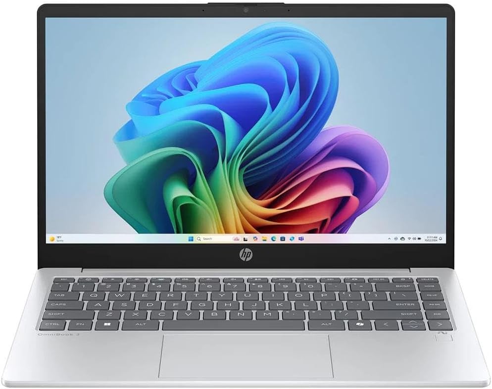HP OmniBook 3 NGAI 14-ha0365nr 14" Laptop RAI5 340 16GB 512GB SSD W11 BH4H2UAABA gallery