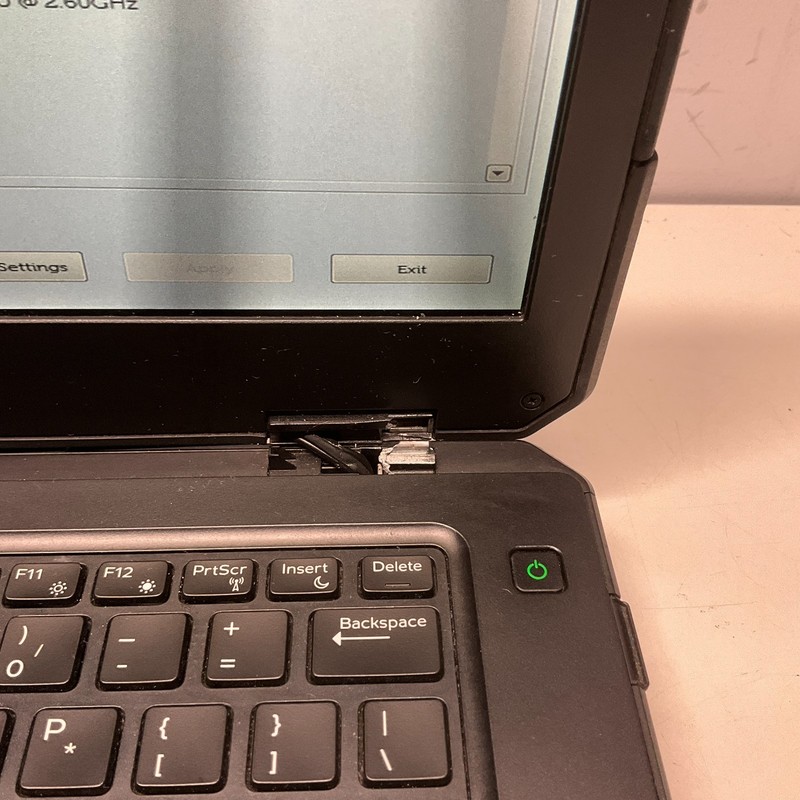 Dell Latitude 5414 Rugged Laptop Intel i7-6600U 2.60GHz 8GB NO HDD/OS/BAT READ gallery