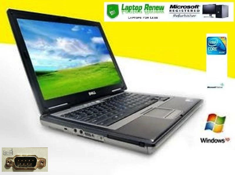 Windows XP Laptop Native Serial Port RS232 CNC Industrial Shop Tuning Machine