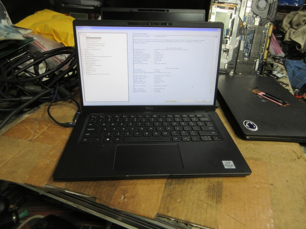 LOT 3 Dell Latitude 7410 LAPTOP i5-10310U 1.7ghz 8GB RAM 14" 1920X1080 READ AD