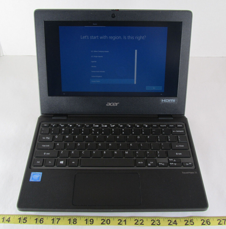 Acer TravelMate B3 B311-31 Student Laptop PC Computer with Charger & Case 64GB gallery