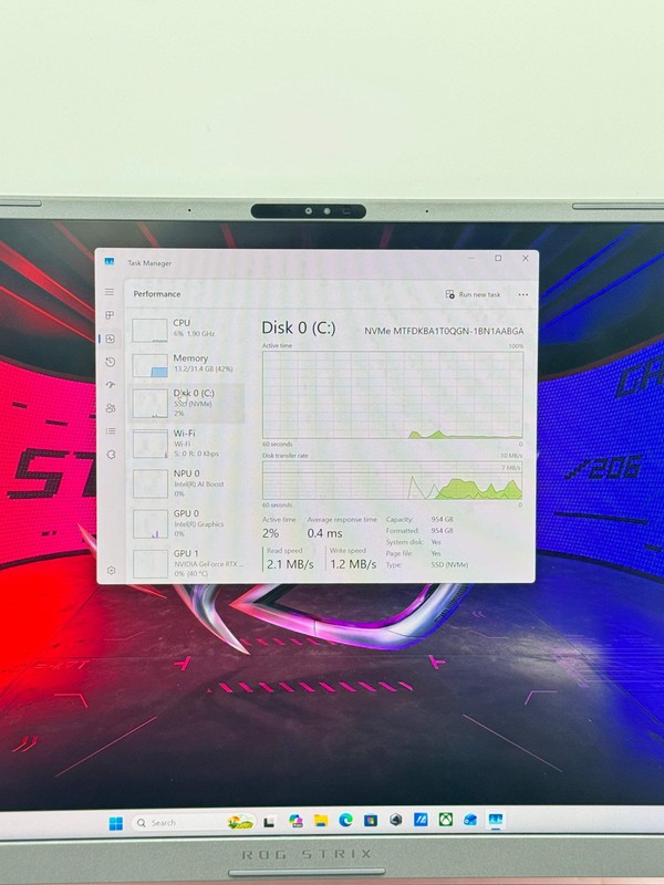 ASUS ROG Strix G16 Gaming Laptop i9 Ultra 275HX RTX 5070 32GB RAM 1TB NVMe gallery