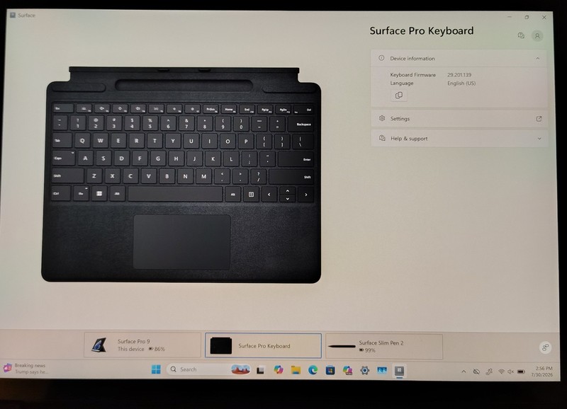 MICROSOFT SURFACE PRO 9✔ 2038✔Intel i7-1255U✔256GB SSD ✔16GB RAM ✔Case✔Slim Pen✔ gallery
