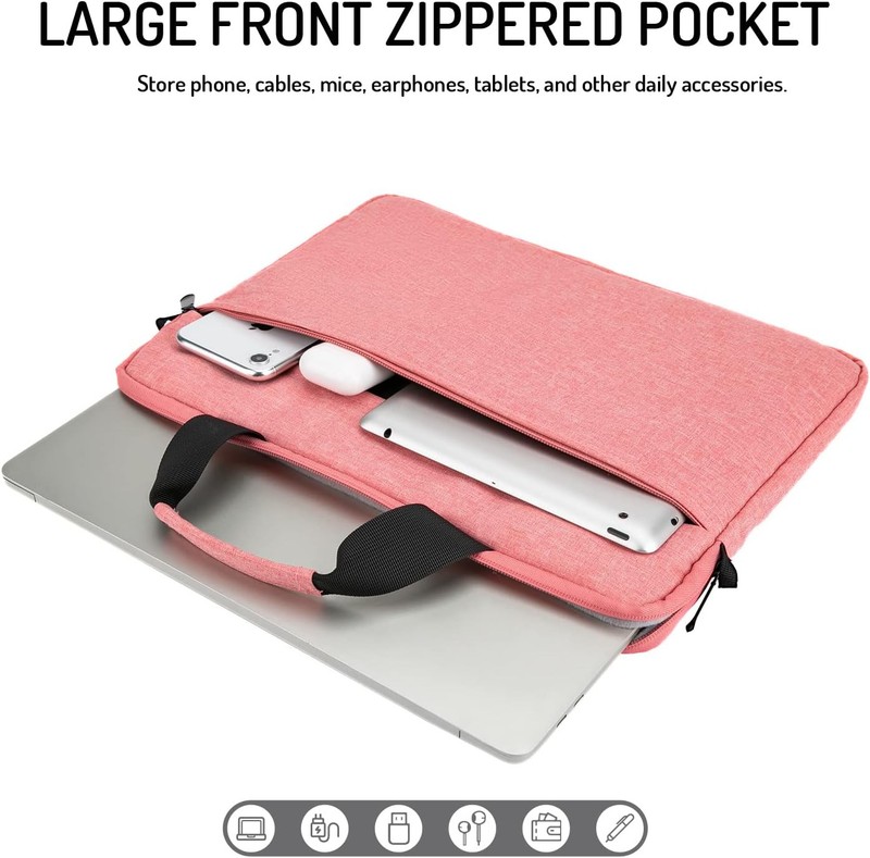 15.6-16 Inch Laptop Sleeve Shoulder Bag Notebook Chromebook Computer Carrying Ca gallery