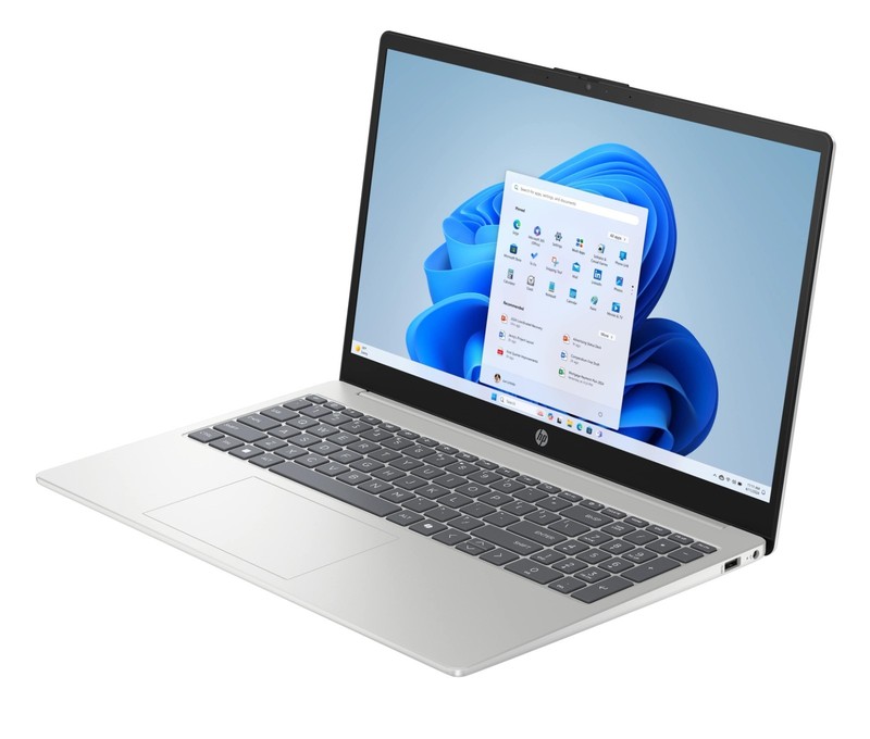 HP 15.6 FHD Intel Core 7 150U AI Laptop (2025) 16GB RAM 512GB SSD Natural Silver gallery