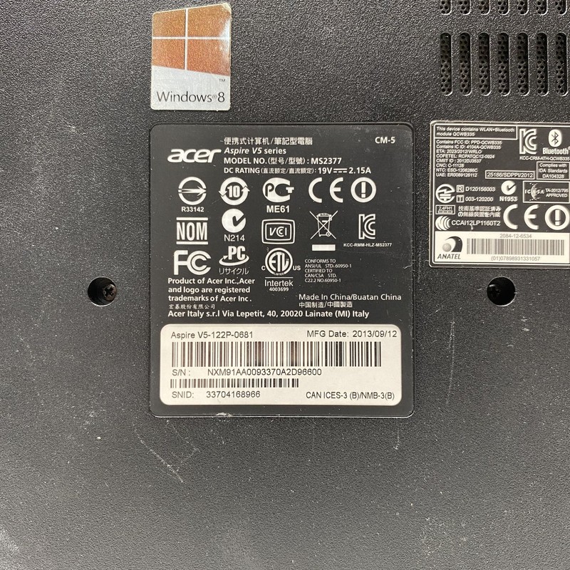 Acer Aspire V5-122P-0681 11.6" AMD A6 Processor Windows 11 gallery