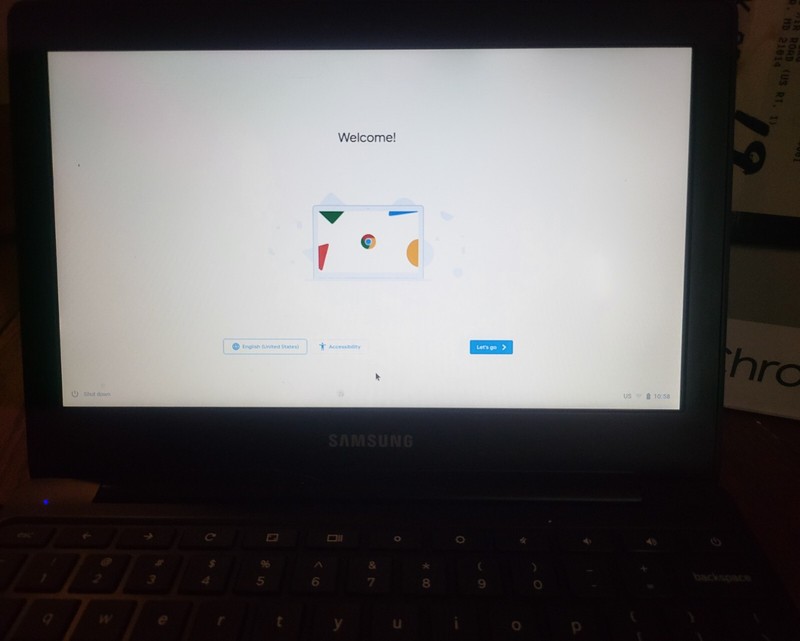 SAMSUNG XE503C12-K01US 11.6" CHROMEBOOK 2 COMPUTER With Box Mouse Manual Charge gallery