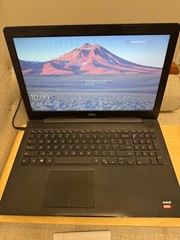 Dell laptop AMD A9 7th gen, 15inch screen, 4gb RAM, 100gb HDD