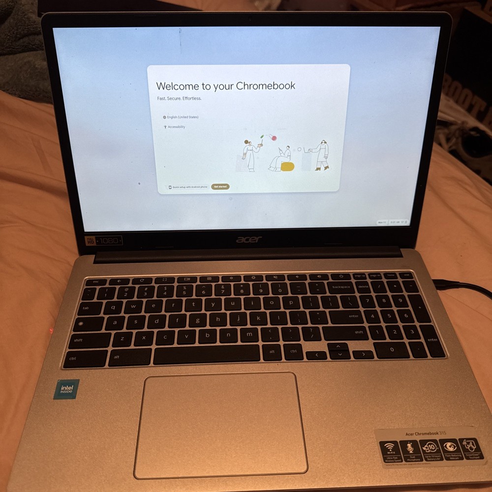 Acer Chromebook 315 Silver Used Laptop