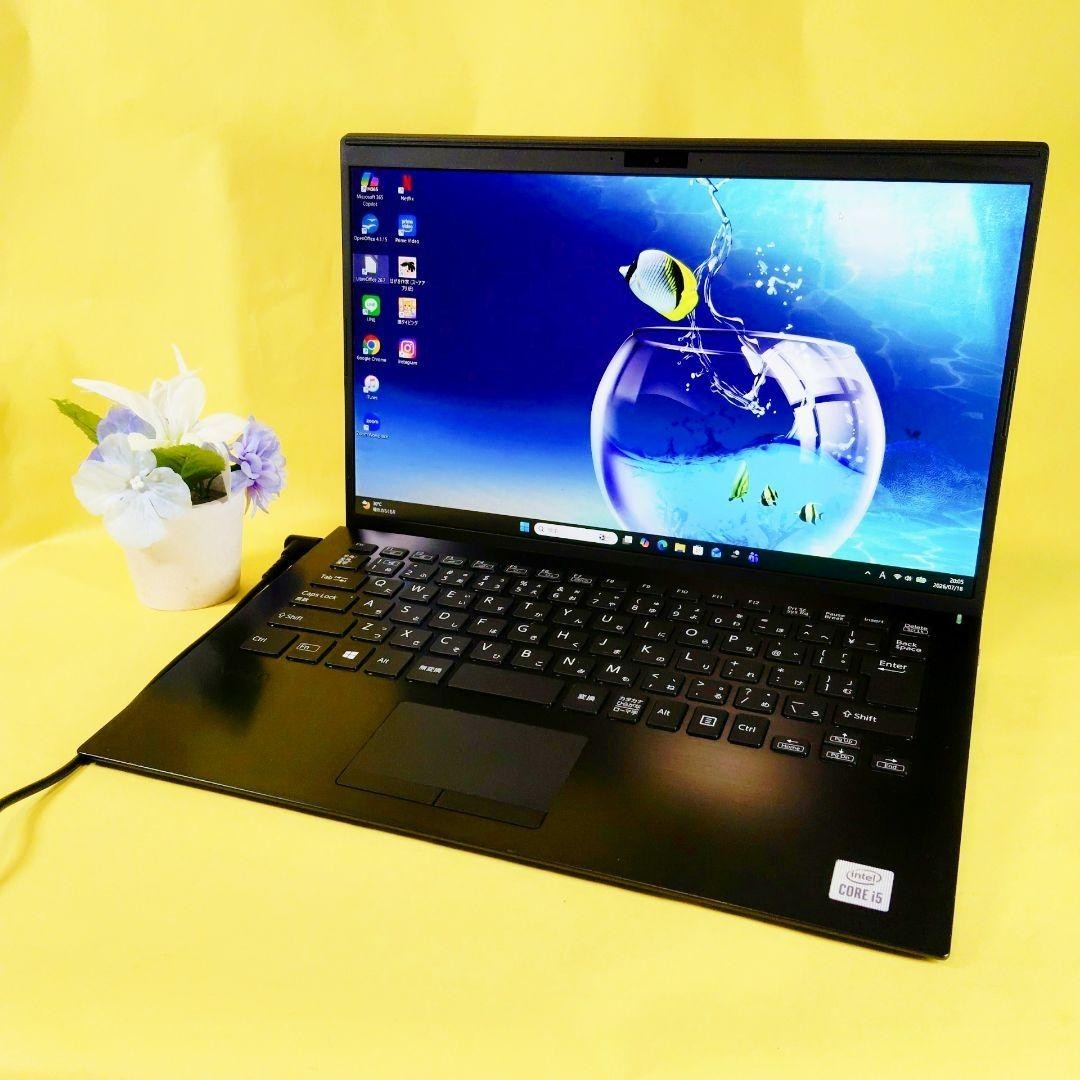SONY VAIO TESTED 14" CORE I5-1035G1 8GB 256GB SSD WIN11 PRO WEBCAM LAPTOP gallery